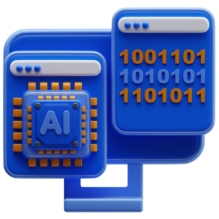 Ai Algorithm  3D Icon