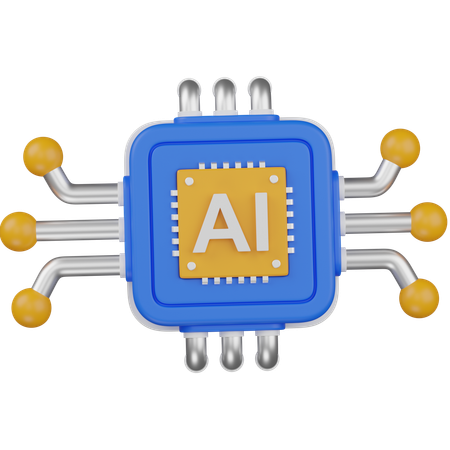 Ai algorithm  3D Icon