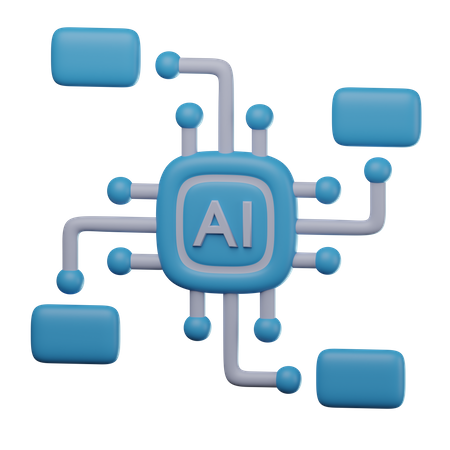 Ai Algorithm  3D Icon