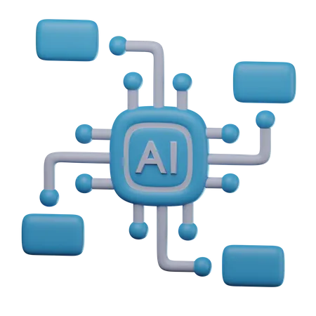 Ai Algorithm  3D Icon