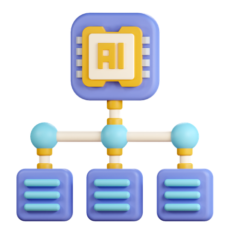 Ai Algorithm  3D Icon
