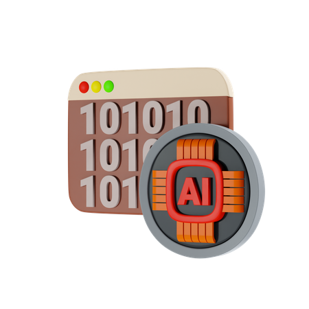 Ai Algorithm  3D Icon