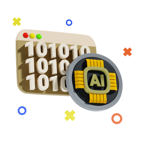 Ai Algorithm  3D Icon