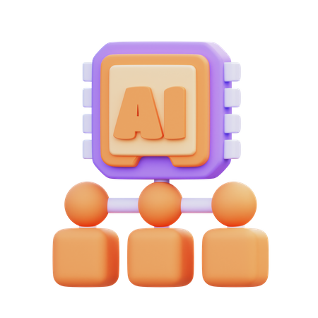 Ai Algorithm  3D Icon