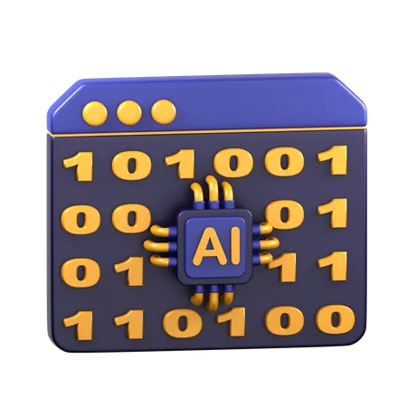 Ai Algorithm  3D Icon