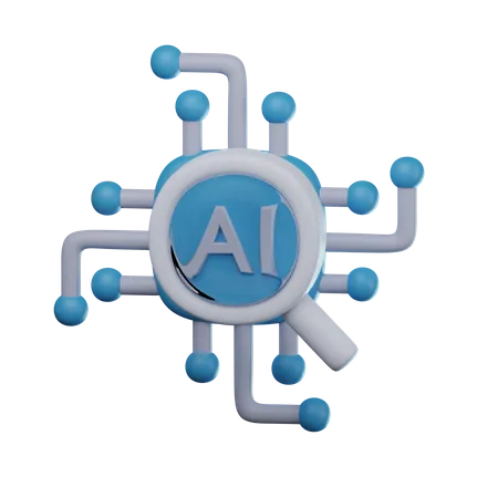 Ai Analysis  3D Icon