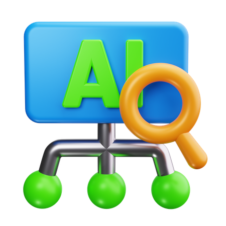 AI Analysis  3D Icon