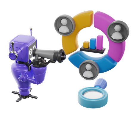 Ai Analysis  3D Icon