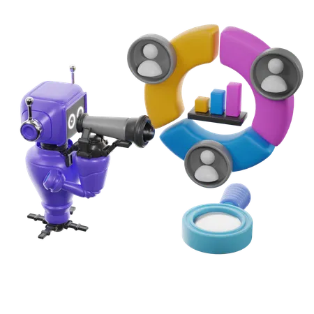 Ai Analysis  3D Icon