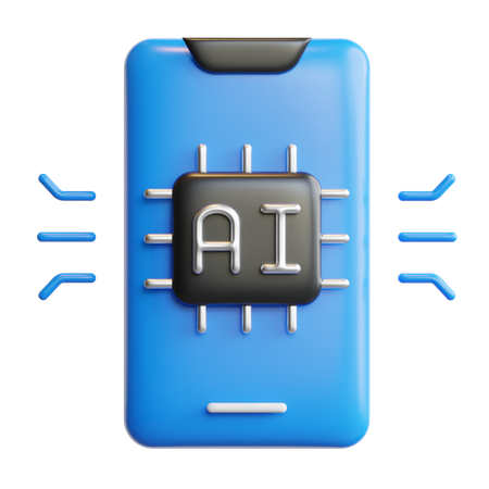 Ai App 3D Icon