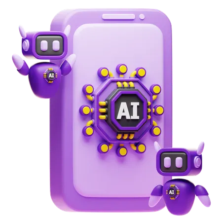 Ai Applications  3D Icon