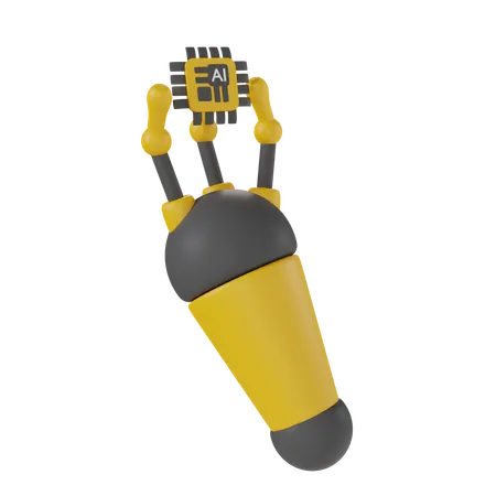 Ai Arm  3D Icon