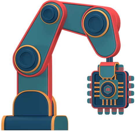 Ai Arm  3D Icon