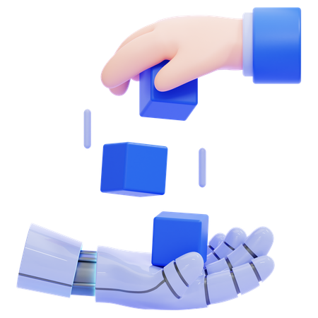 Ai Assistance  3D Icon