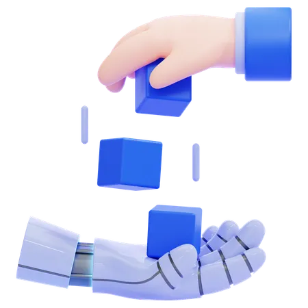 Ai Assistance  3D Icon