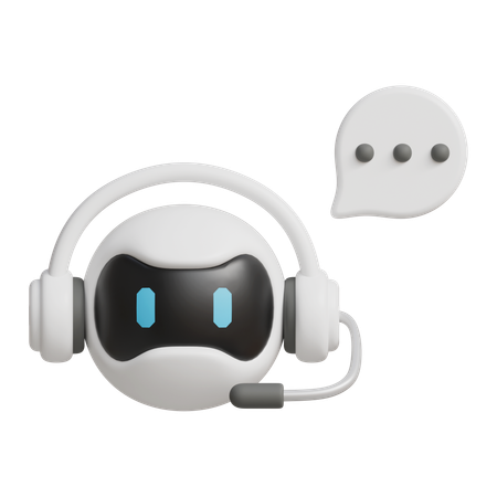 Ai assistant  3D Icon