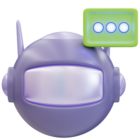 Ai Assistant  3D Icon