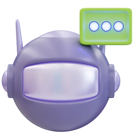 Ai Assistant  3D Icon