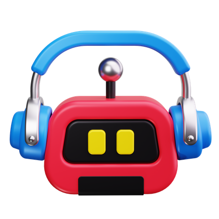 AI Assistant  3D Icon