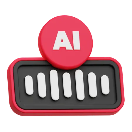 Ai Audio  3D Icon