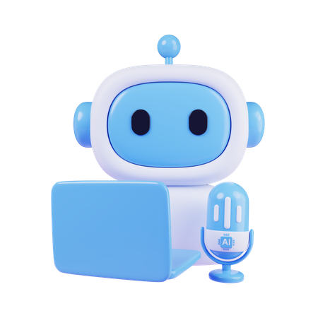 AI Audio Kit  3D Icon