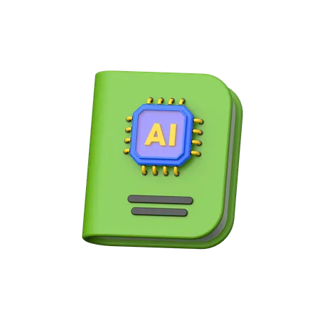 An AI Book 3 D Icon Is A Three Dimensional Graphical Representation Used In Digital Interfaces To Symbolize Resources Or Content Related To Artificial Intelligence And Literature This Icon Typically Combines The Visual Elements Of A Book With AI Related Symbols Such As A Brain Or Circuit Pattern Rendered In Three Dimensions To Add Depth And Realism When Users Encounter The AI Book 3 D Icon It Signifies An Association With Educational Materials E Books Or References About Artificial Intelligence Providing A Clear And Recognizable Indicator For Related Applications Or Services AI Book 3 D Icons Are Commonly Found In Educational Apps E Learning Platforms Digital Libraries And AI Software Interfaces Where They Serve As Visual Cues For Users To Access AI Related Books Tutorials And Academic Resources 3D Icon