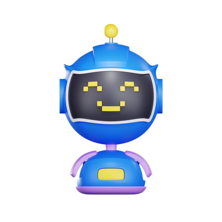 AI Bot  3D Icon