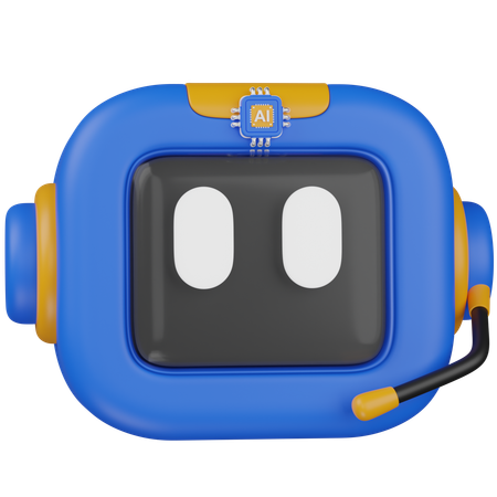 AI BOT  3D Icon