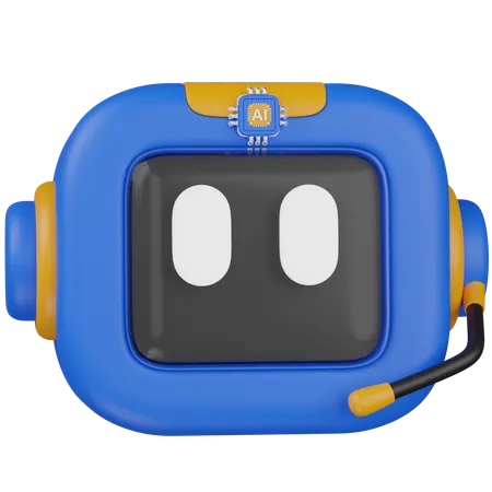 AI BOT  3D Icon