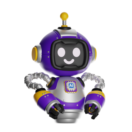 AI BOT  3D Icon