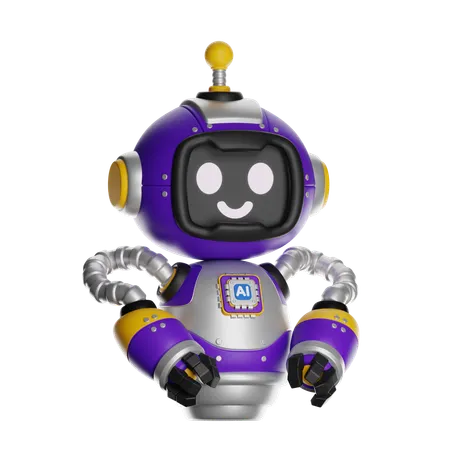 AI BOT  3D Icon