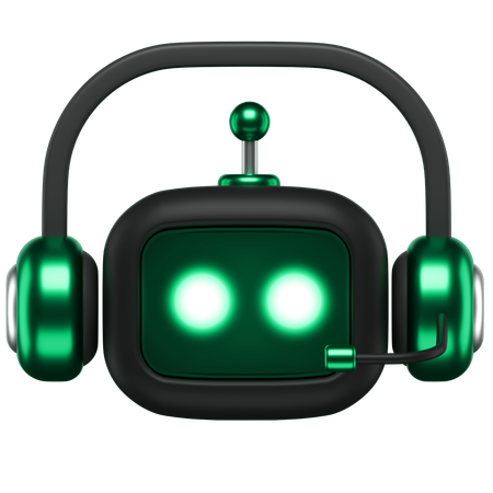 Ai Bot  3D Icon