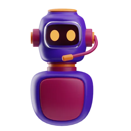 Ai Bot  3D Icon