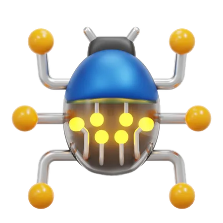 AI BUG  3D Icon