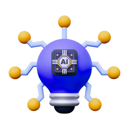 Ai Business Idea  3D Icon