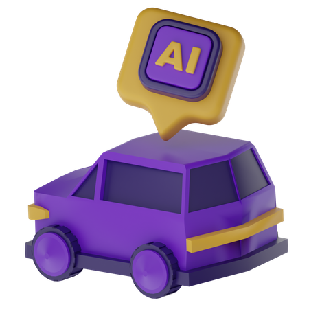 Tem carro  3D Icon