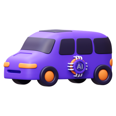 Tem carro  3D Icon