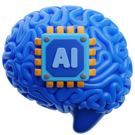 Cerebro Ai  3D Icon