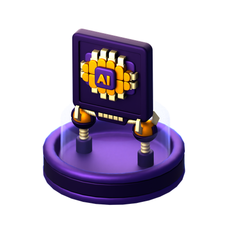 Cerebro Ai  3D Icon