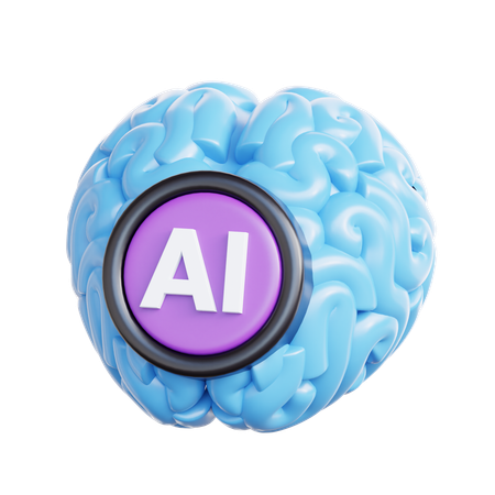 Cerebro Ai  3D Icon