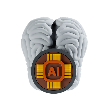 Cerebro Ai  3D Icon