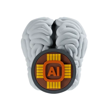 Cerebro Ai  3D Icon