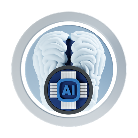 Cerebro Ai  3D Icon