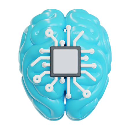 Ai Cérebro  3D Icon