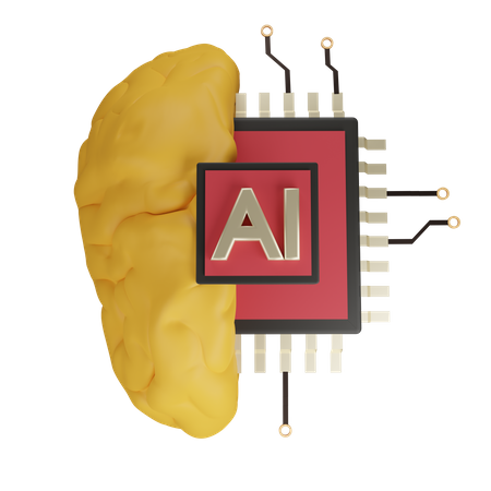 Cerebro Ai  3D Icon