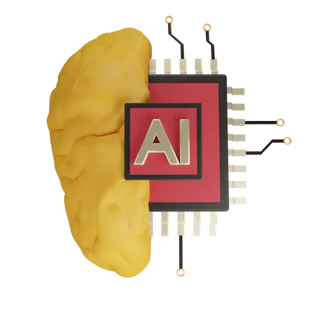 Cerebro Ai  3D Icon