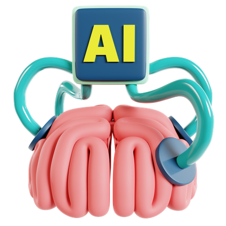 Cerebro Ai  3D Icon