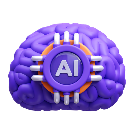 Cerebro Ai  3D Icon