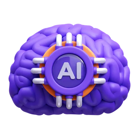 Cerebro Ai  3D Icon