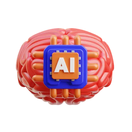 Cerebro Ai  3D Icon
